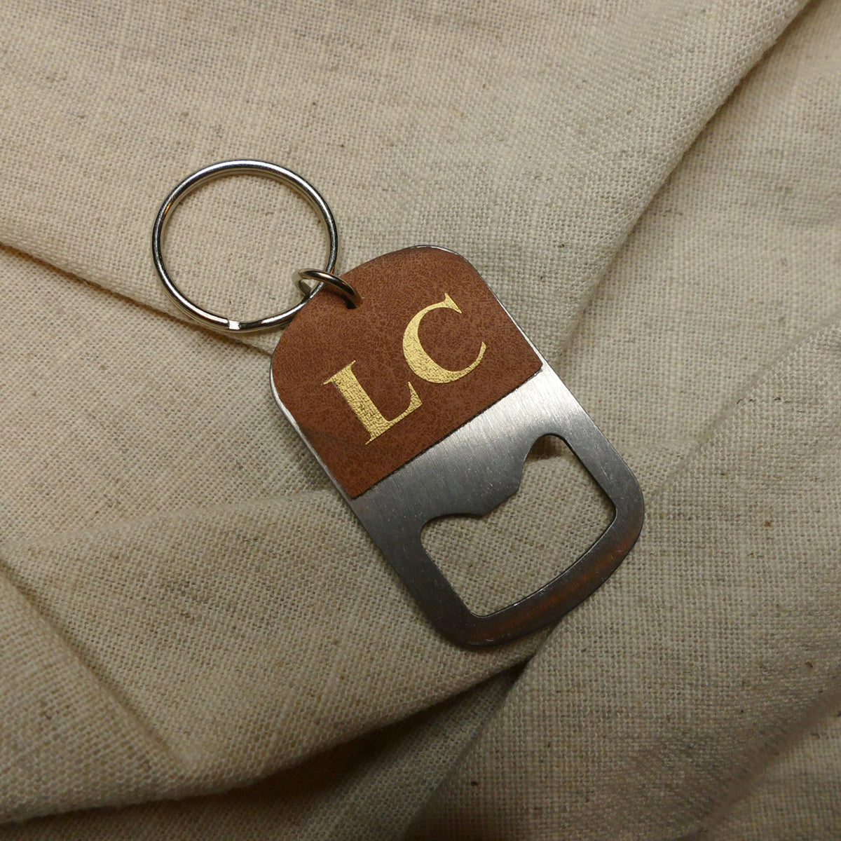 Bottle Opener Keyring Personalised